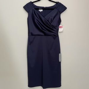 Elegant Navy Parta Dress Size 6